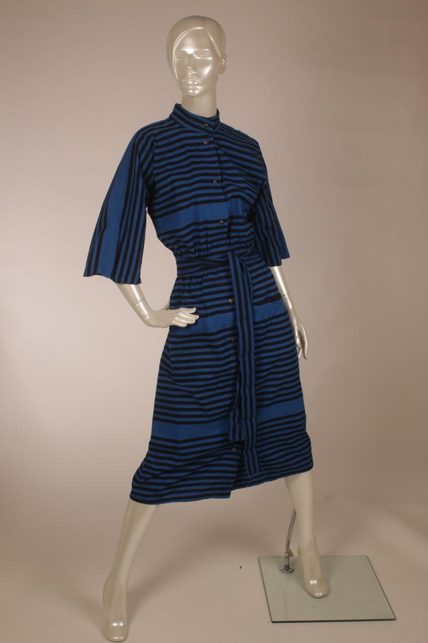 Vintage Vuokko raidallinen mekko XS S