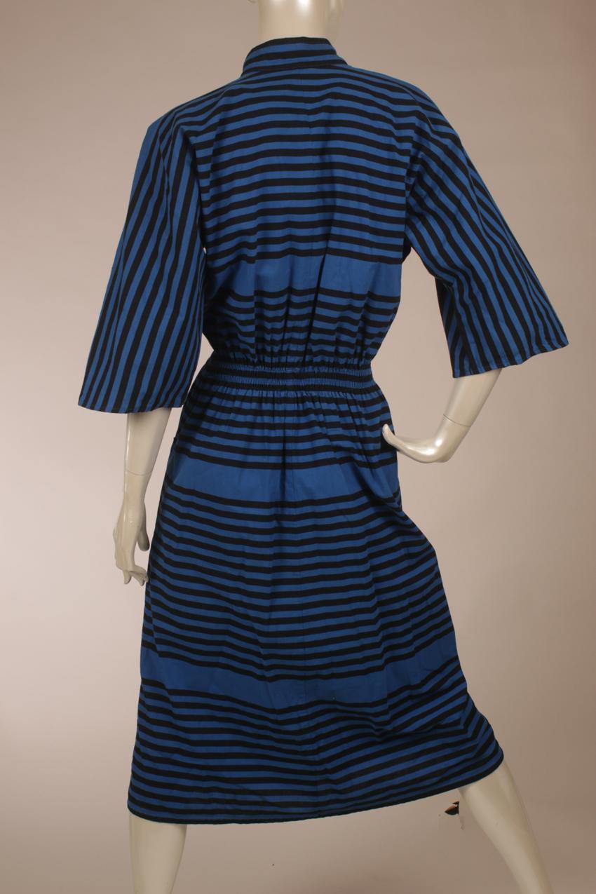 Vintage Vuokko raidallinen mekko XS S - Image 8