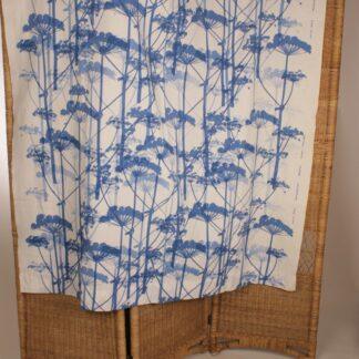 Vintage Printex Marimekko Maija Isola blue ”Putkinotko” curtain fabric