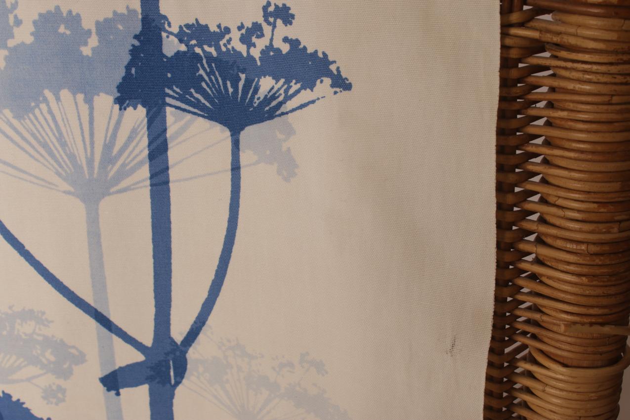 Vintage Printex Marimekko Maija Isola blue ”Putkinotko” curtain fabric - Image 5