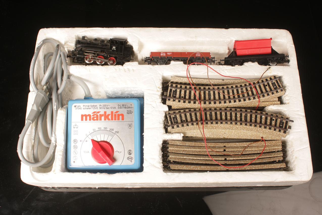 Vintage Märklin 2934 junasetti aloituspaketti