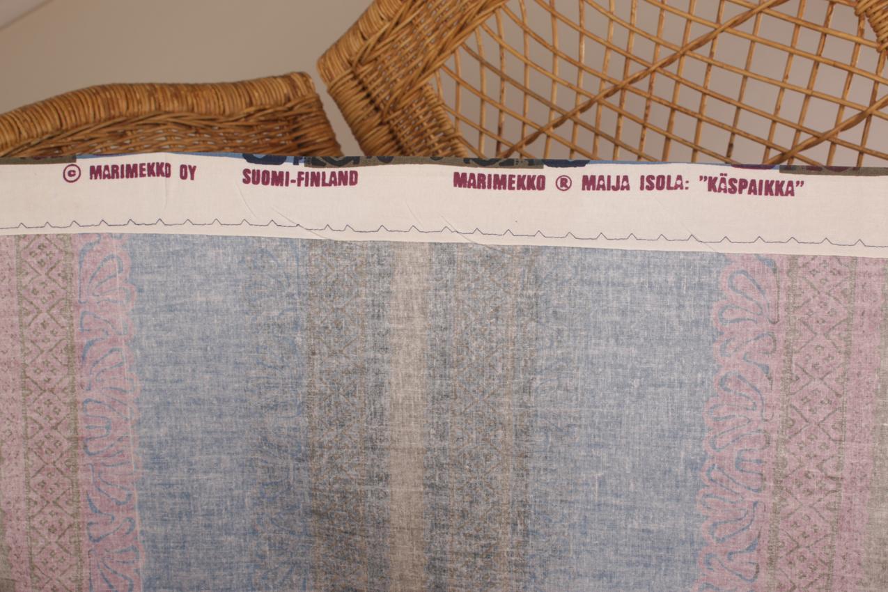 Vintage Marimekko Maija Isola ”Käspaikka” kangas pöytäliina - Image 8