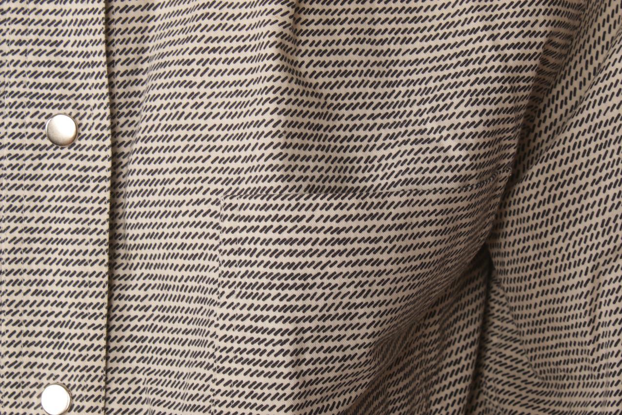 Vintage Vuokko grey patterned shirt dress S - Image 6