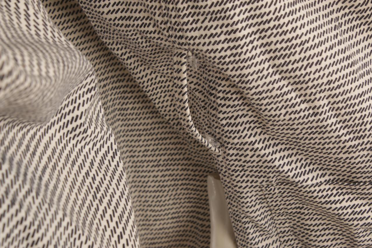 Vintage Vuokko grey patterned shirt dress S - Image 9
