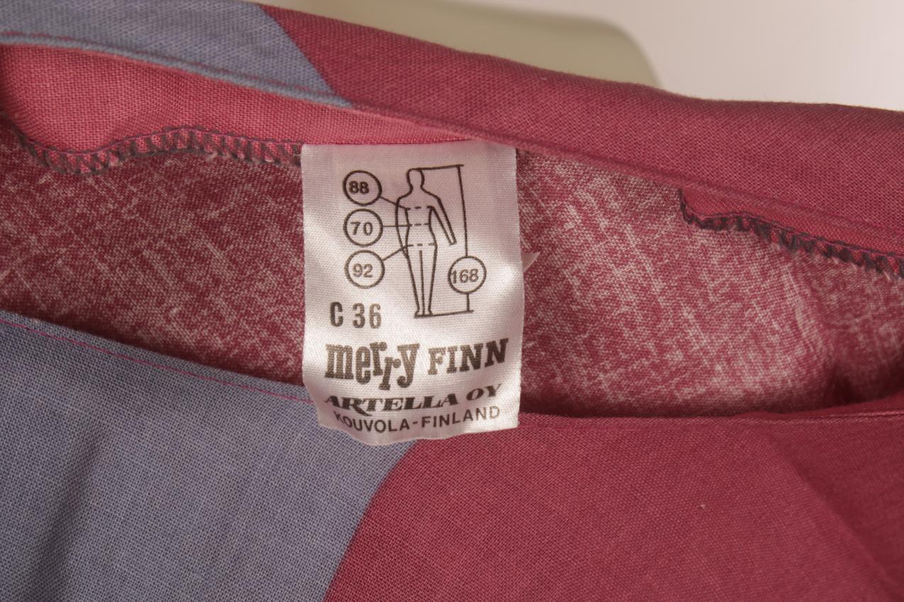 Vintage Merry Finn Artella lepakkohihainen mekko S - Image 8