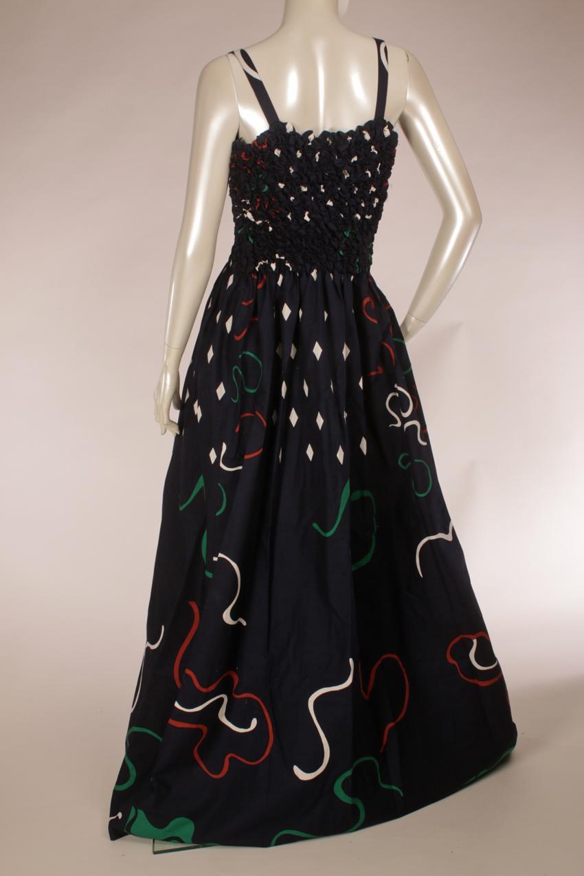 Vintage 1975 Marimekko Pentti Rinta ”Suhina” -maksimekko L XL - Image 5
