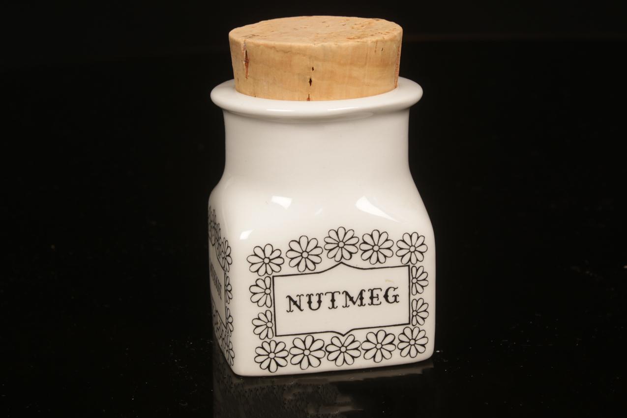 Arabia spice jar Esteri Tomula Nutmeg - Image 3