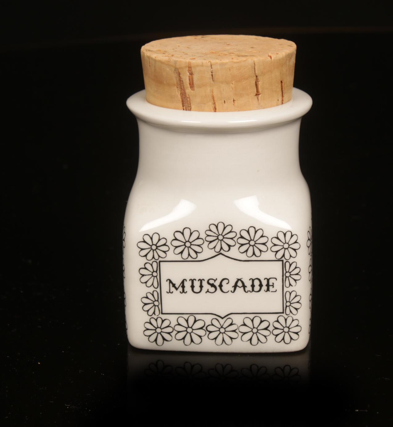 Arabia spice jar Esteri Tomula Nutmeg - Image 5