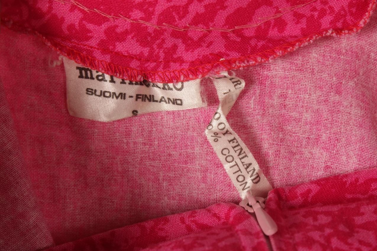 Vintage Marimekko Wakisaka Katsuji “Sakara” “Kivirikko” kimono maksimekko S - Image 10
