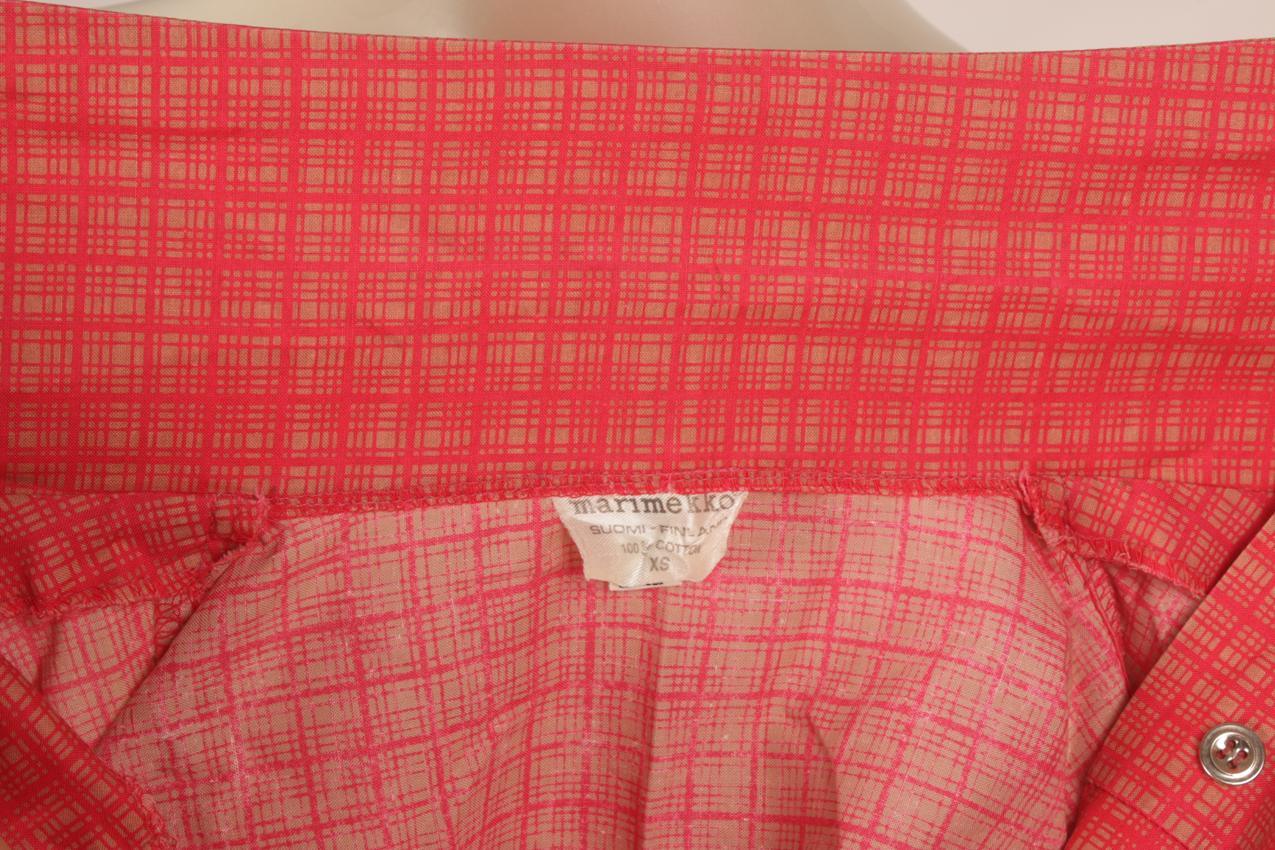 Vintage Marimekko Annika Rimala Kuusama Korianteri paitamekko XS S M - Image 15
