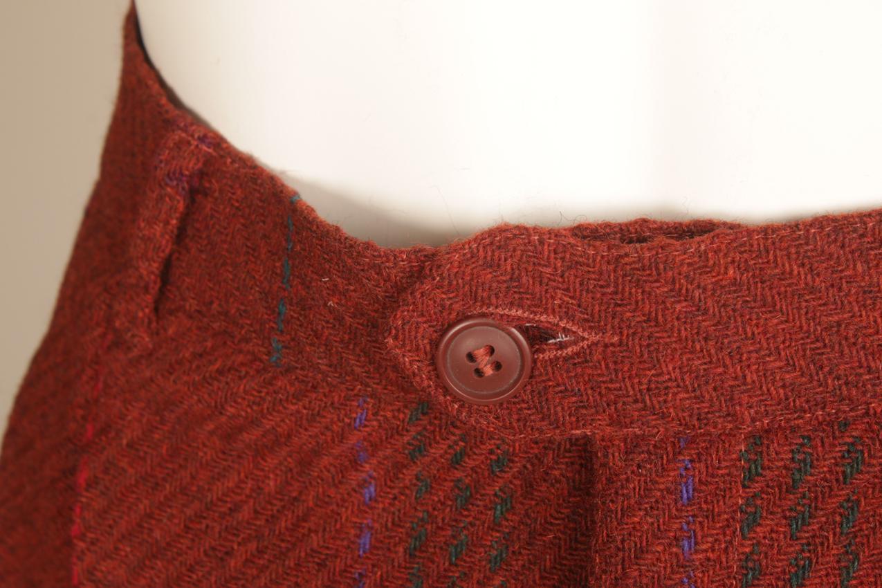 Vintage 80s Marimekko Pekka Talvensaari wool men suit 54 - Image 11