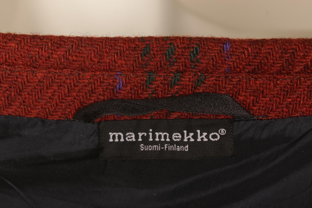 Vintage 80s Marimekko Pekka Talvensaari wool men suit 54 - Image 14