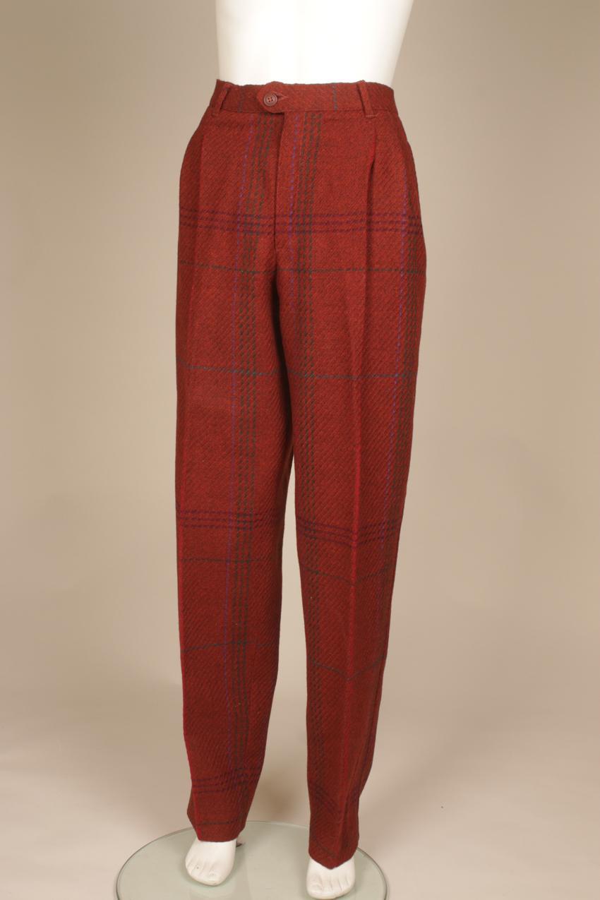 Vintage 80s Marimekko Pekka Talvensaari wool men suit 54 - Image 7