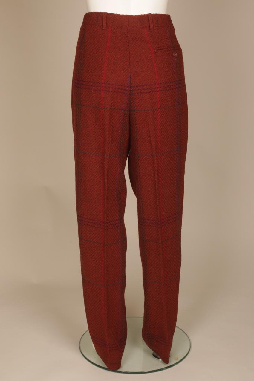 Vintage 80s Marimekko Pekka Talvensaari wool men suit 54 - Image 9
