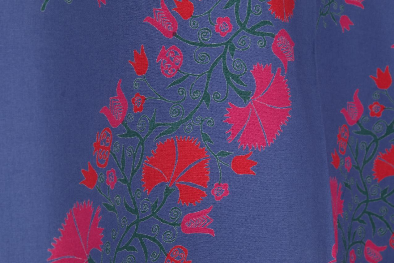 Vintage Marimekko Kristiina Isola “Menuetti” fabric tablecloth