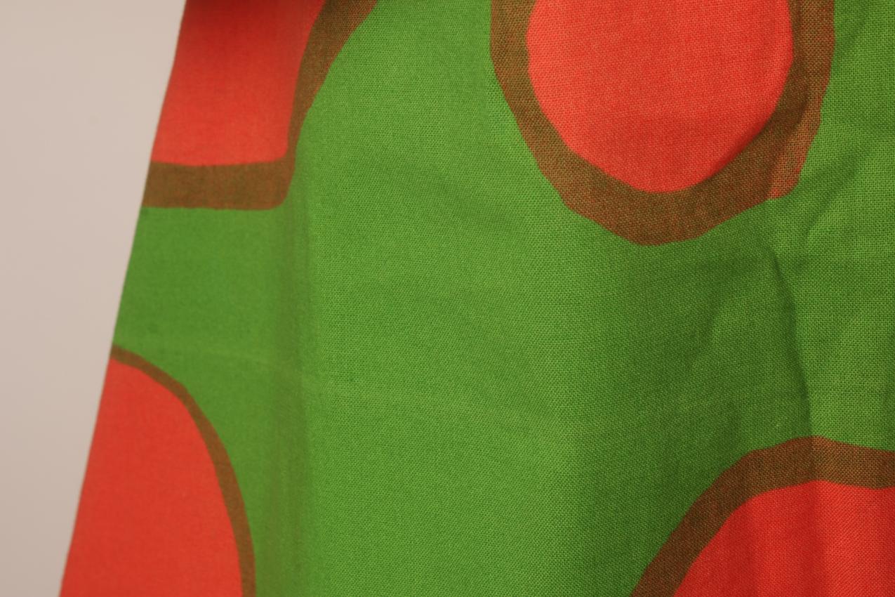 Marimekko Annika Rimala vihreä oranssi ”Monrepos” “Keidas” maksimekko M - Image 10