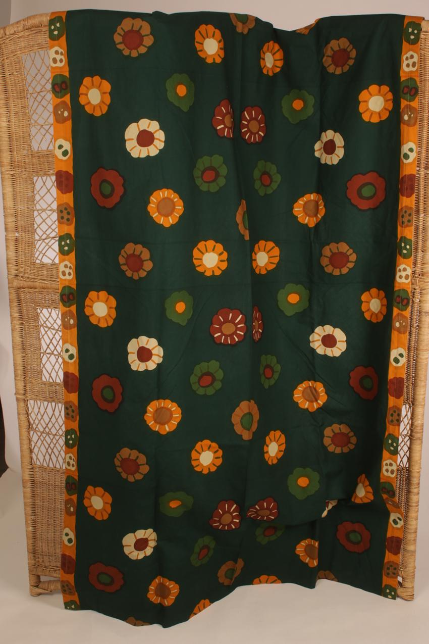 Vintage Marimekko Katsuji Wakisaka “Nekku” kangas verho
