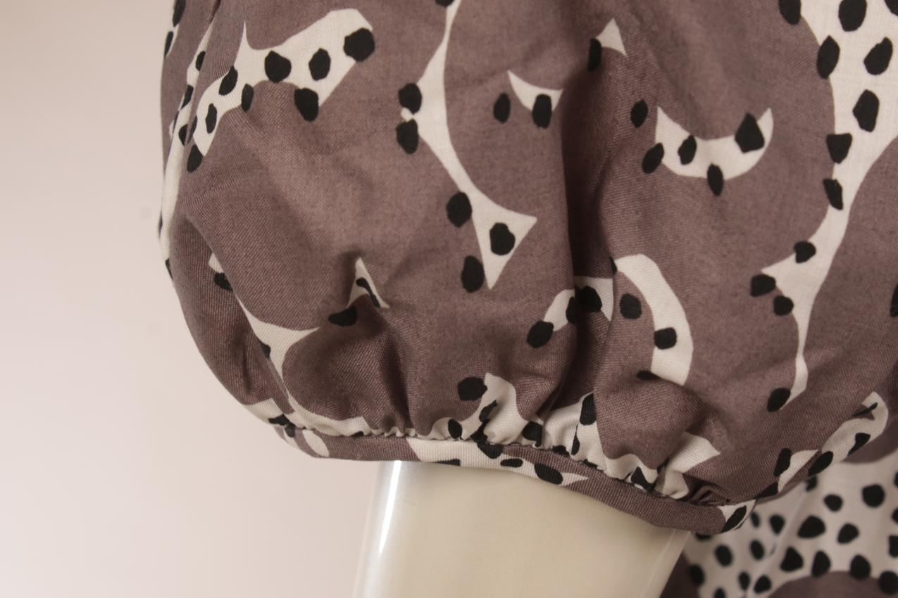Vintage Marimekko Annika Rimala “Rakkauskirje” “Tarha” maksimekko S - Image 5