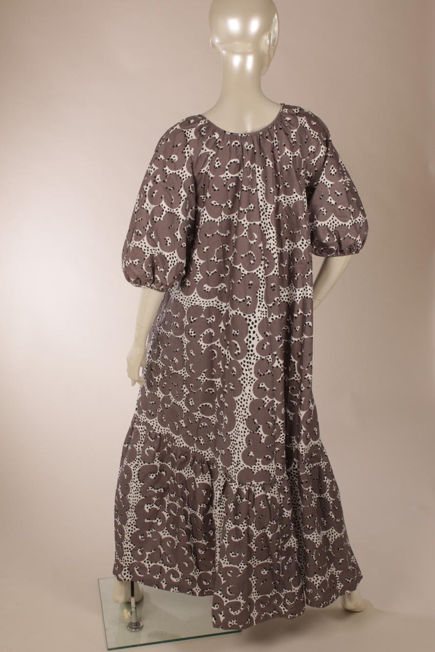 Vintage Marimekko Annika Rimala “Rakkauskirje” “Tarha” maksimekko S - Image 7