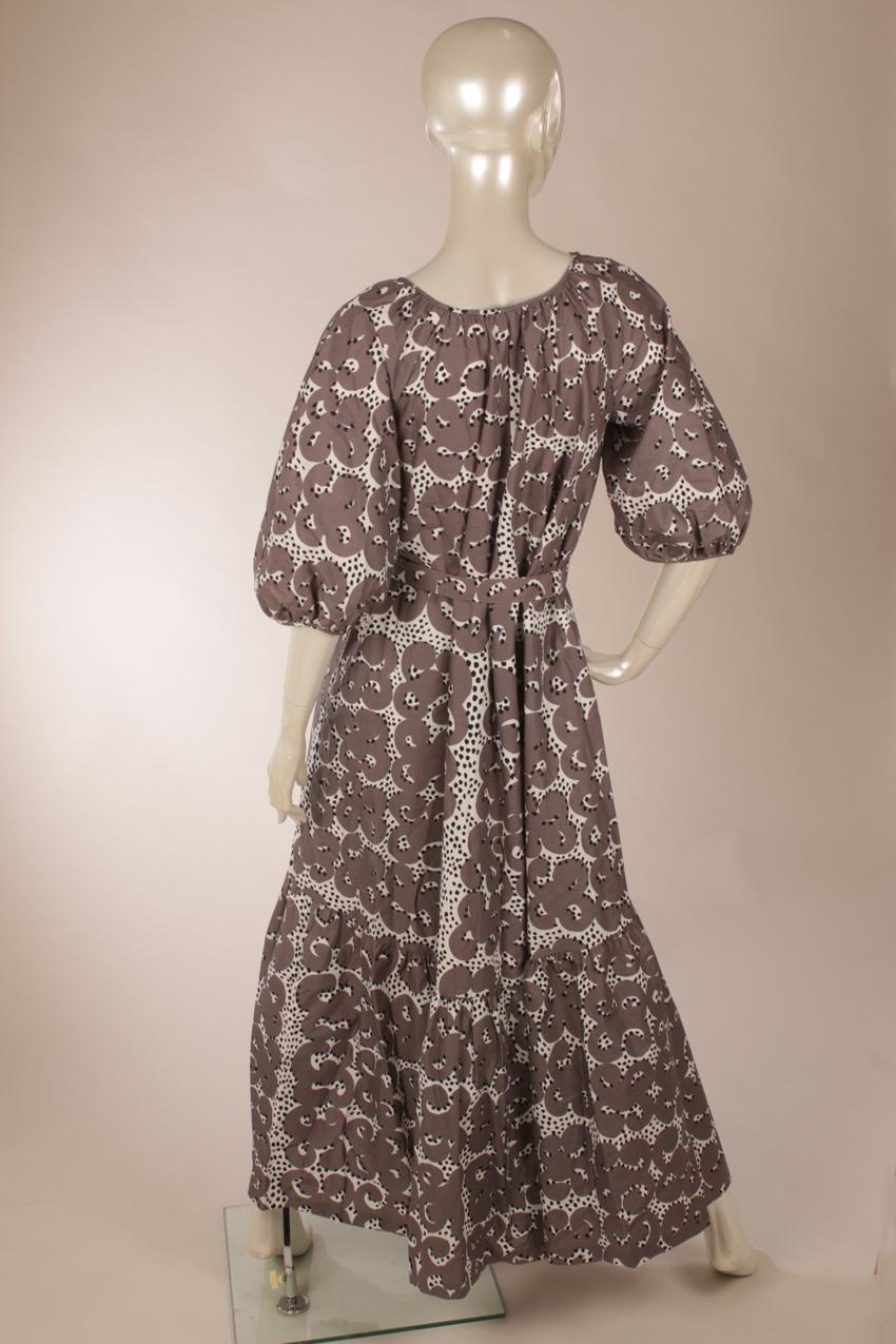 Vintage Marimekko Annika Rimala “Rakkauskirje” “Tarha” maksimekko S - Image 9