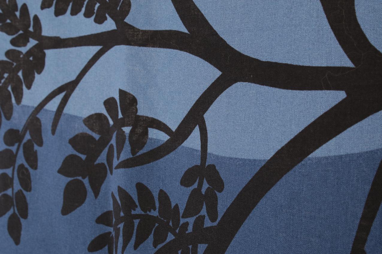 Vintage Marimekko Maija Isola “Puu kuutamossa” ”Blowing rock” kangas - Image 4
