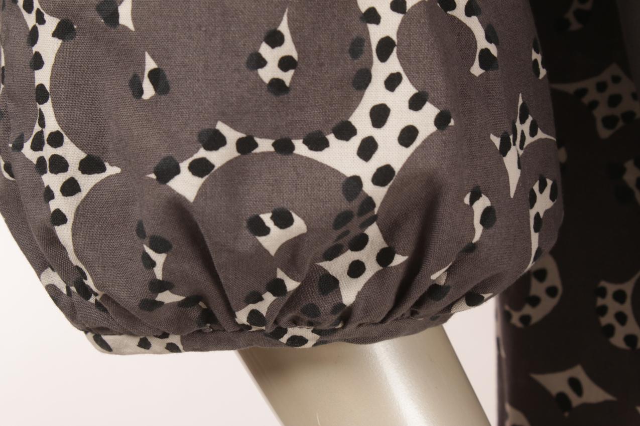 Vintage Marimekko Annika Rimala “Rakkauskirje” “Tarha” maksimekko L - Image 5