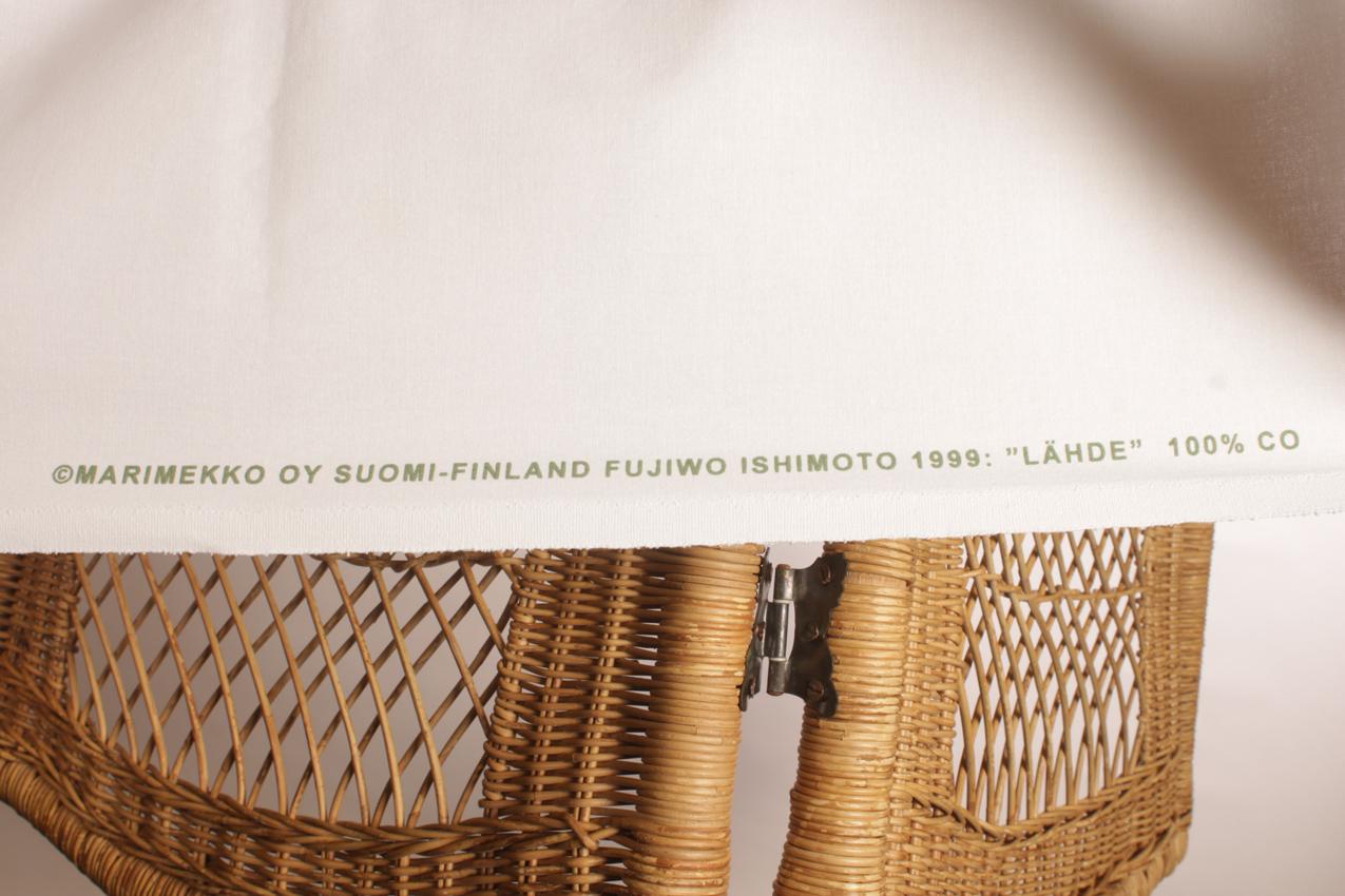 Vintage Marimekko Fujiwo Ishimoto “Lähde” kangas pöytäliina - Image 5